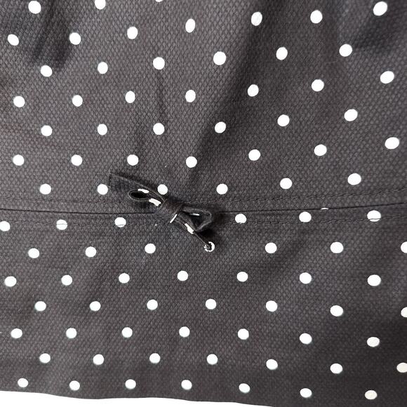 Ann Taylor LOFT Sleeveless Top Polka Dot Cotton - Picture 5 of 8